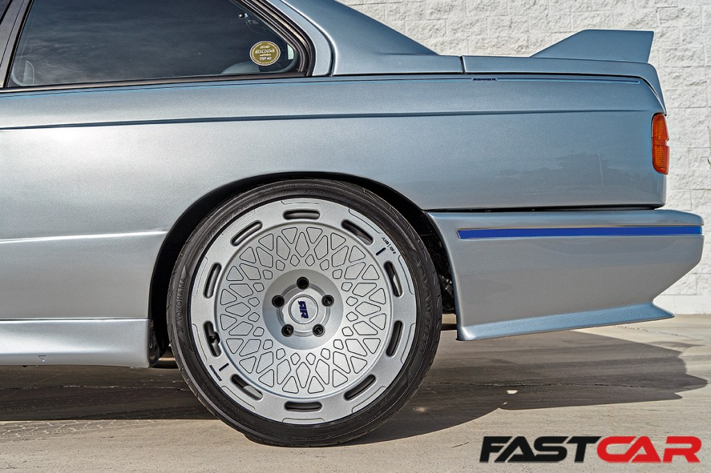 rear wheels on Modified BMW M3 E30