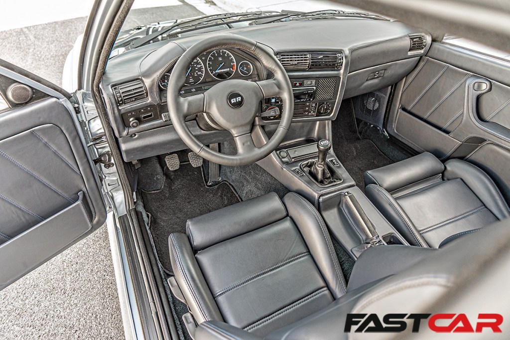 interior of Modified BMW M3 E30