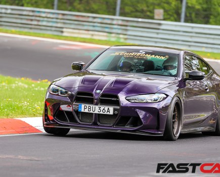 modified bmw m4 g82 on track