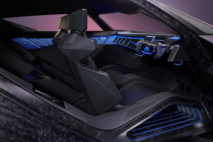 Nissan Hyper Force Concept interior GT mode