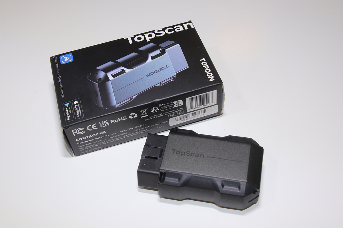 TOPDON TopScan OBD2 Scanner Bluetooth, Bi-Directional