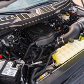 supercharged V8 engine in a Venom 775 F-150