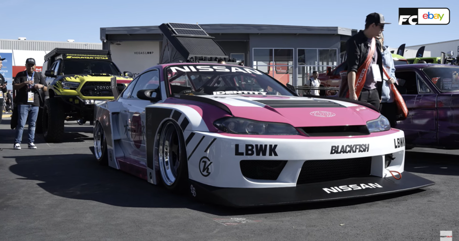 Auto Finesse S15 in pink livery