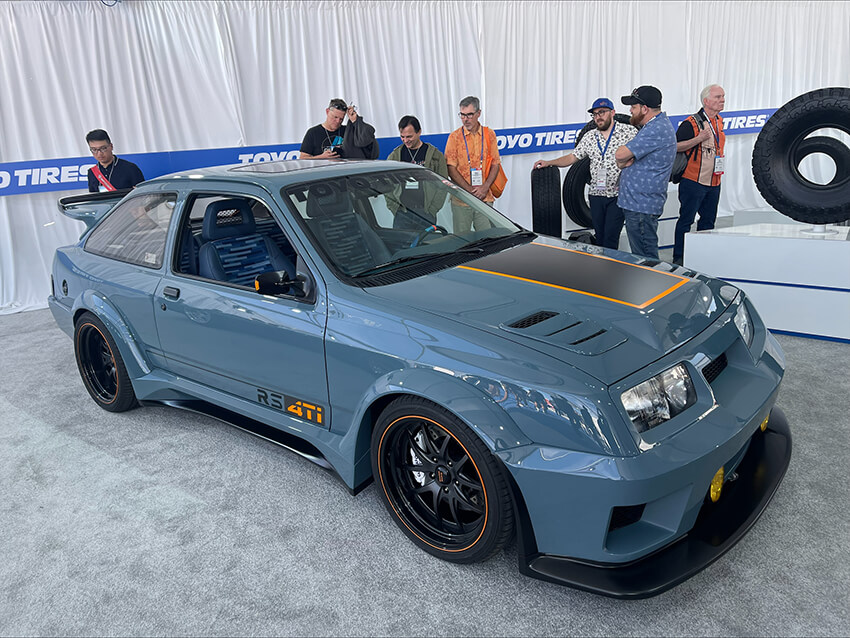 RS4Ti show car on display at SEMA 2023