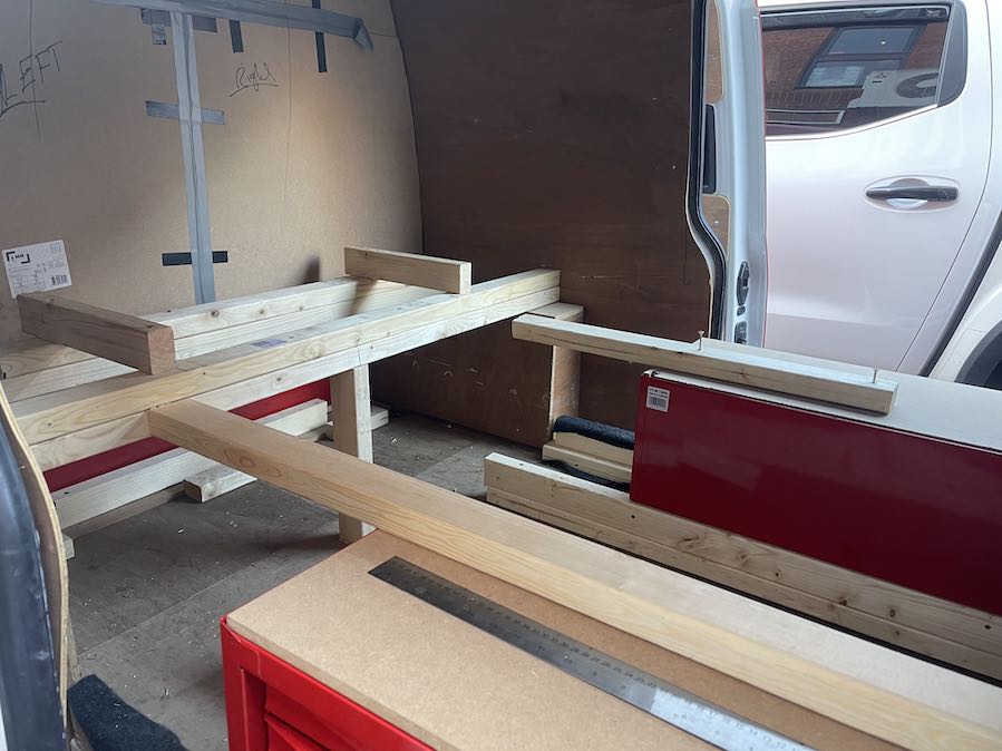 Project Caddy side boxes