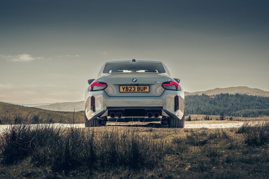 rear shot of new m2 