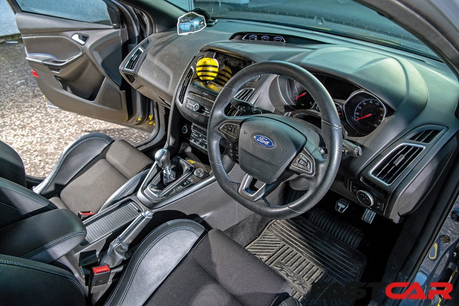 Interior of Modified ford focus rs mk3