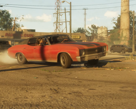 Muscle car in GTA 6 trailer