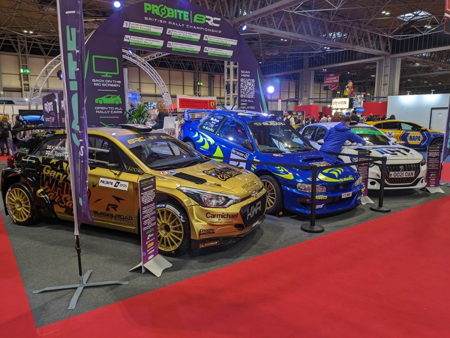 British Rally Championship stand 2024