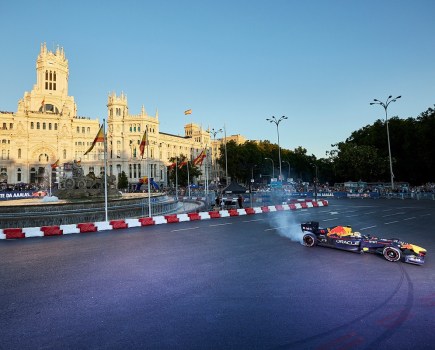 F1 demo in Madrid
