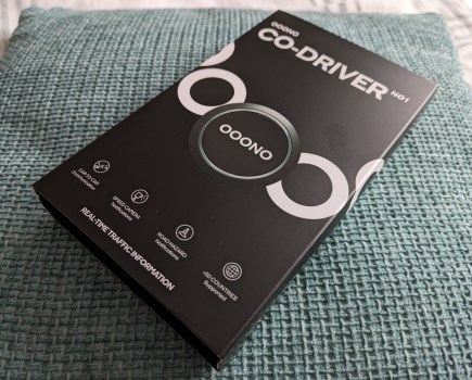 Ooono Co-Driver packaging