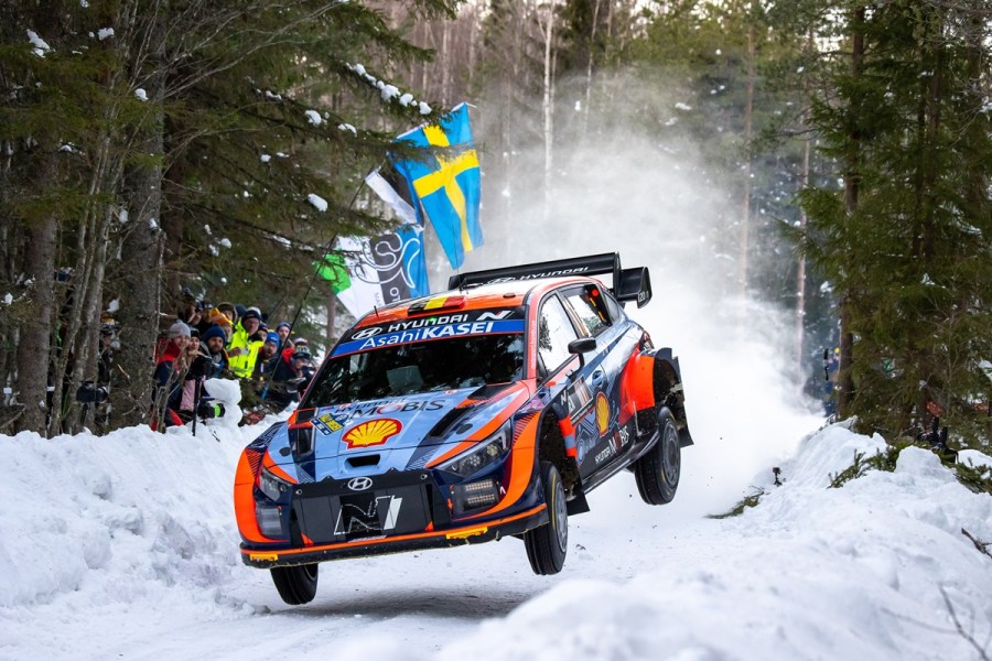 Hyundai at Rally Sweden