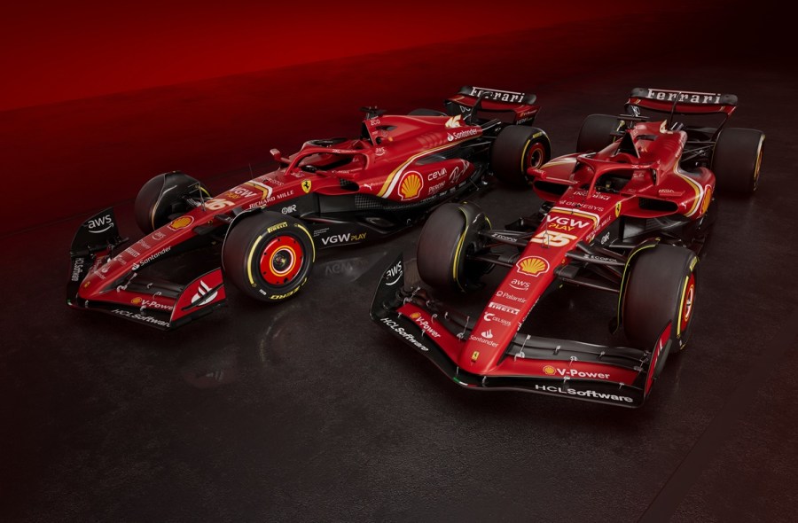 2024 Ferrari F1 cars