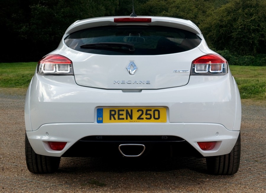 Rear end of a Megane RS 250