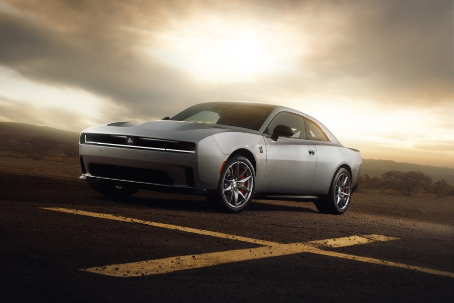 electric Dodge Charger hero shot