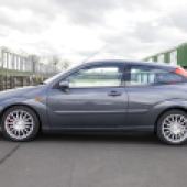 side shot of a Ford Focus ST170
