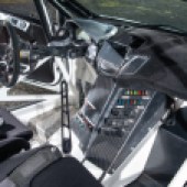 Ford Fiesta race car interior