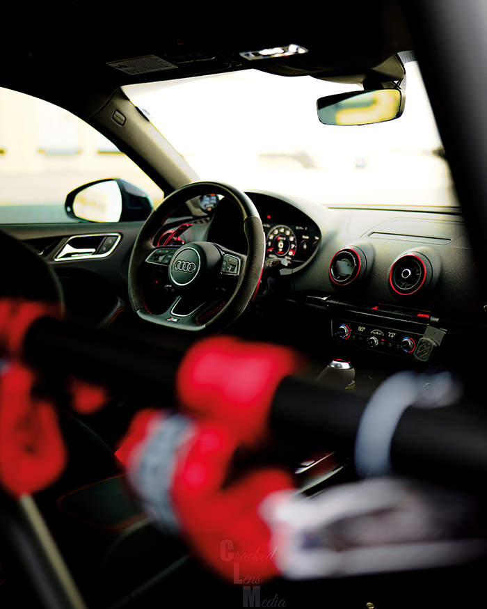 widebody Audi RS3 interior 