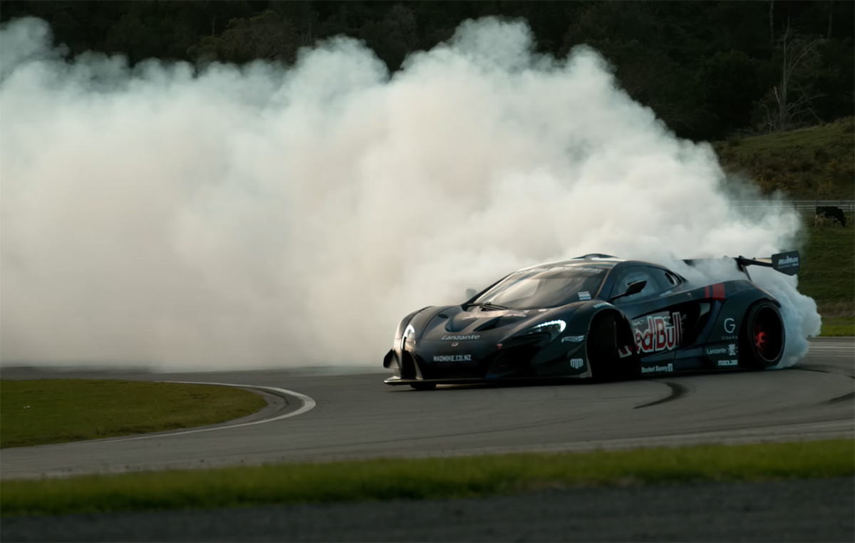 Mad Mike Has Built a Rotary-Powered McLaren P1 Drift Car | Fast Car