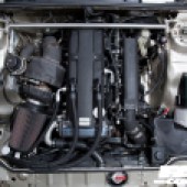 BMW E24 6 Series engine close-up