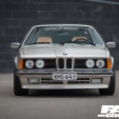 BMW E24 6 Series front-profile