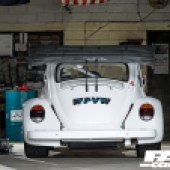 Beetle Race Car rear-profile