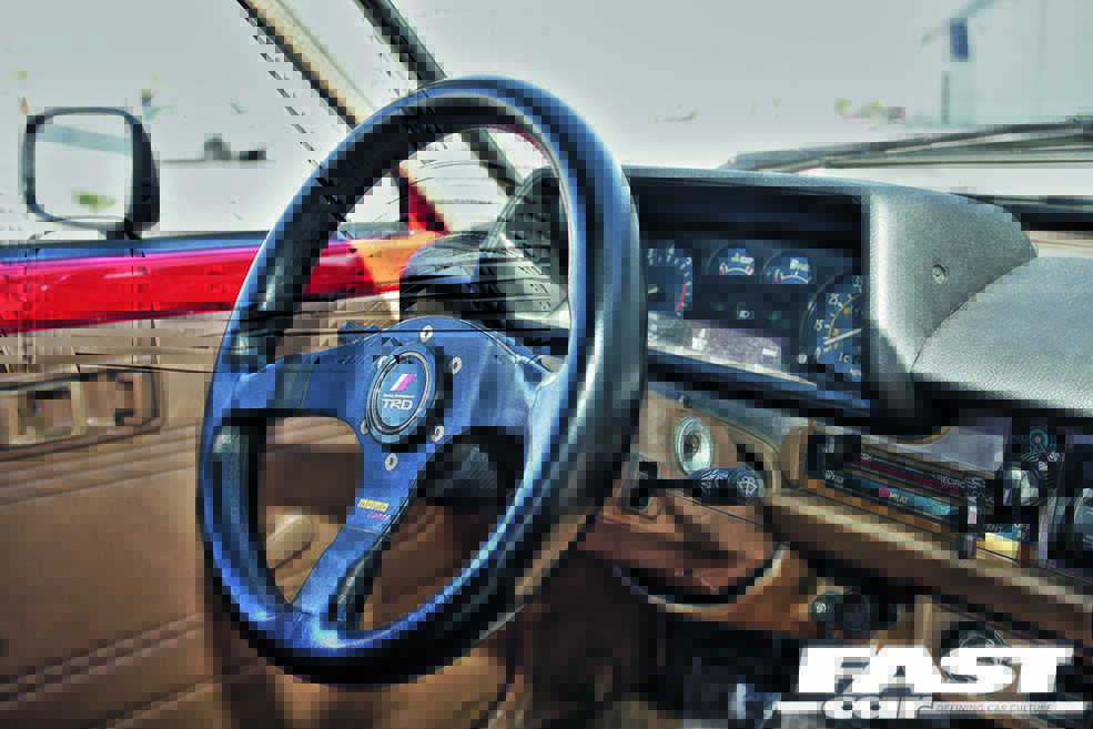 1982 Toyota Starlet interior wheel