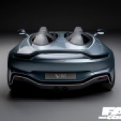 Aston Martin V12 Speedster rear-profile