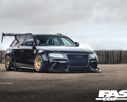 Bagged Audi A4 Avant