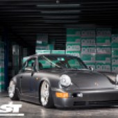 Bagged Porsche 964