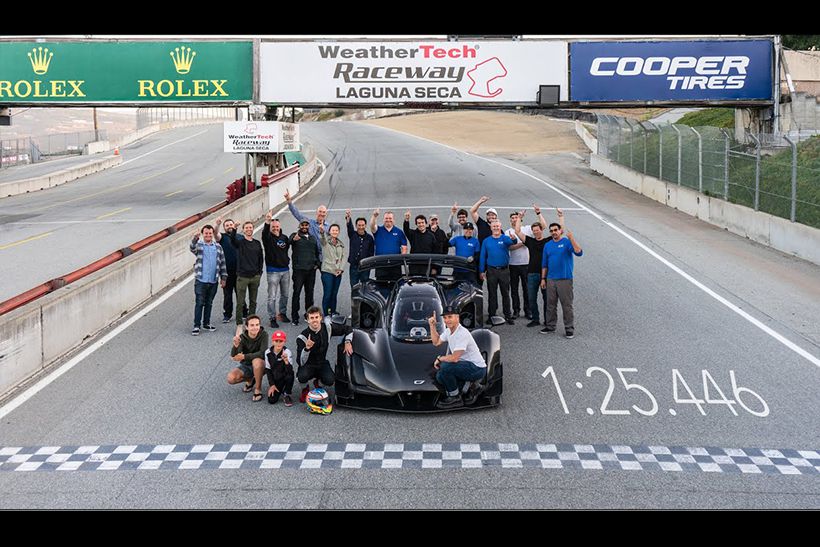 CZINGER 21C LAGUNA SECA LAP RECORD RUN | Fast Car