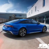 EXCLUSIVE AUDI RS ANNIVERSARY blue