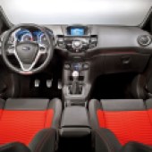 Ford Fiesta Mk7 ST180 interior shot