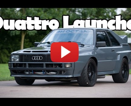 MOST INSANE AUDI QUATTRO LAUNCHES