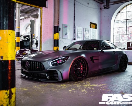 modified Mercedes AMG GT