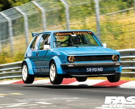 Mk1 Golf Track car