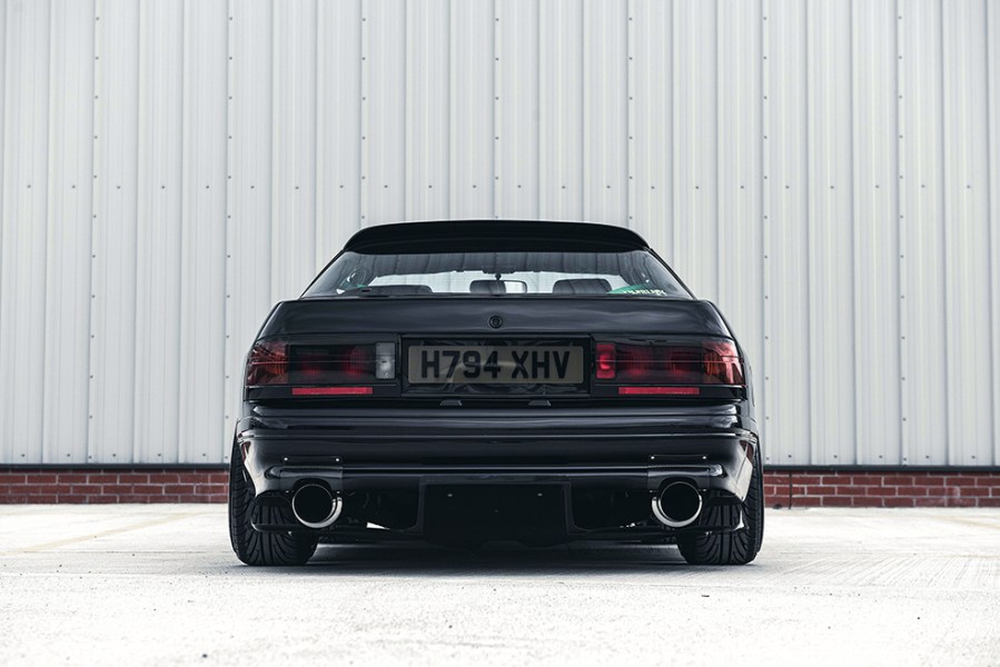 The rear of a Modified FC RX-7