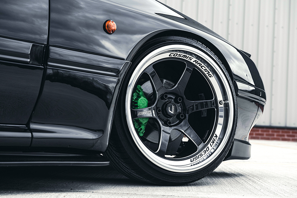 Modified FC RX-7 wheels and brakes