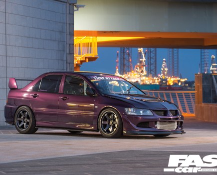 Modified Mitsubishi Evo 8