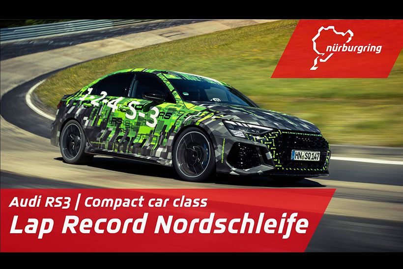 New Audi RS3 Saloon