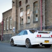 Nissan Skyline GT-R R33 rear shot