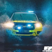 Police Ford Ranger Raptor cinematic