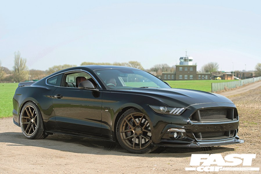 Supercharged Ford Mustang
