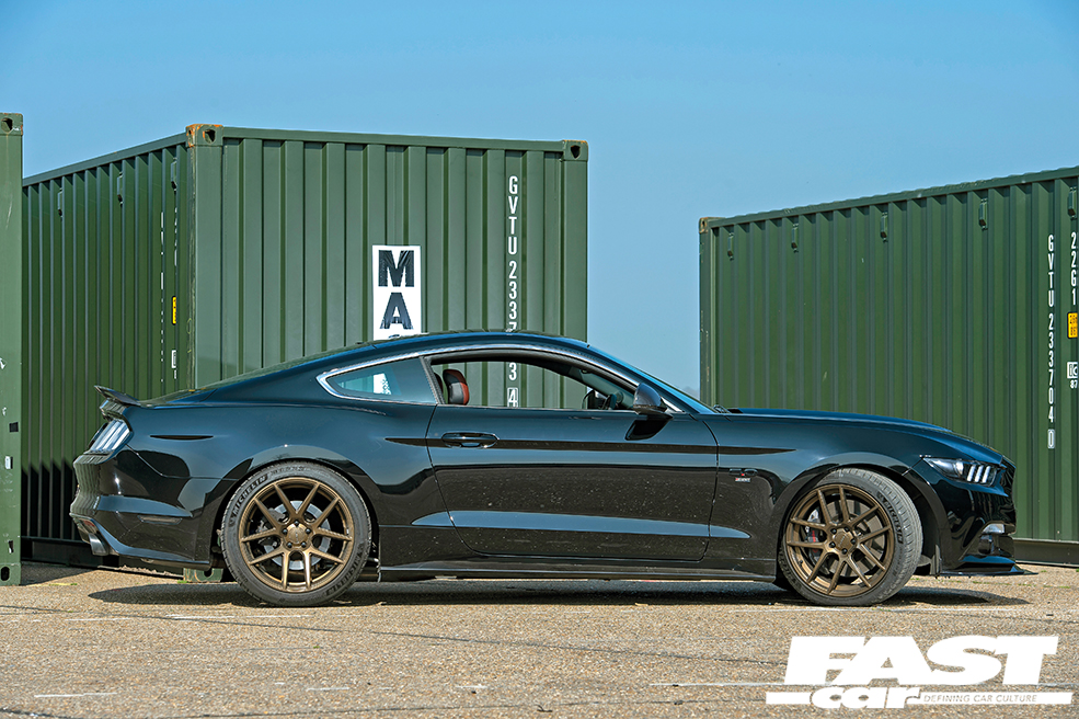 APR Performance Carbon Fiber 5.0 Engine Cover for S550 Ford Mustang GT -  Bulletproof Automotive