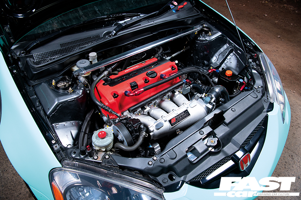 Honda Integra Type R with supercharger