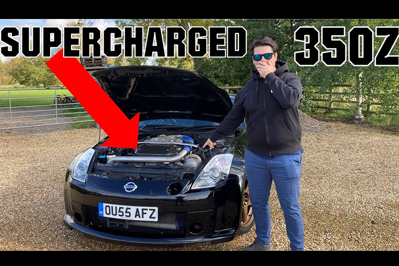 Supercharged Nissan 350z GTS