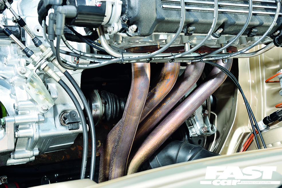 VW golf Mk2 engine close-up
