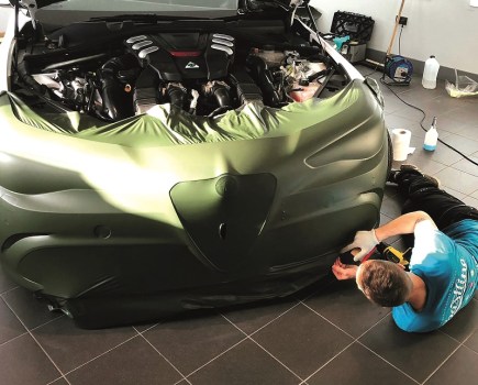 Alfa Romeo vehicle wrap
