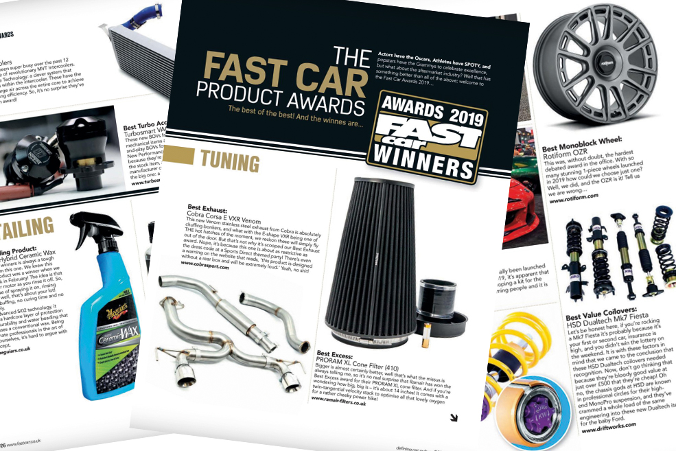 Fast Car magazine awards