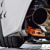 TOYOTA GT86 exhaust close-up